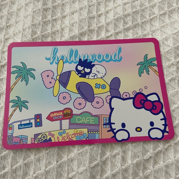 Sanrio Other - Sanrio Hello Kitty and Badtz Maru Hollywood Postcard - Hard to Find NEW